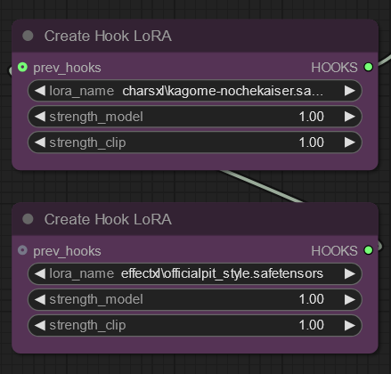 Create Hook Lora