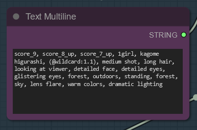 Text Multiline Node